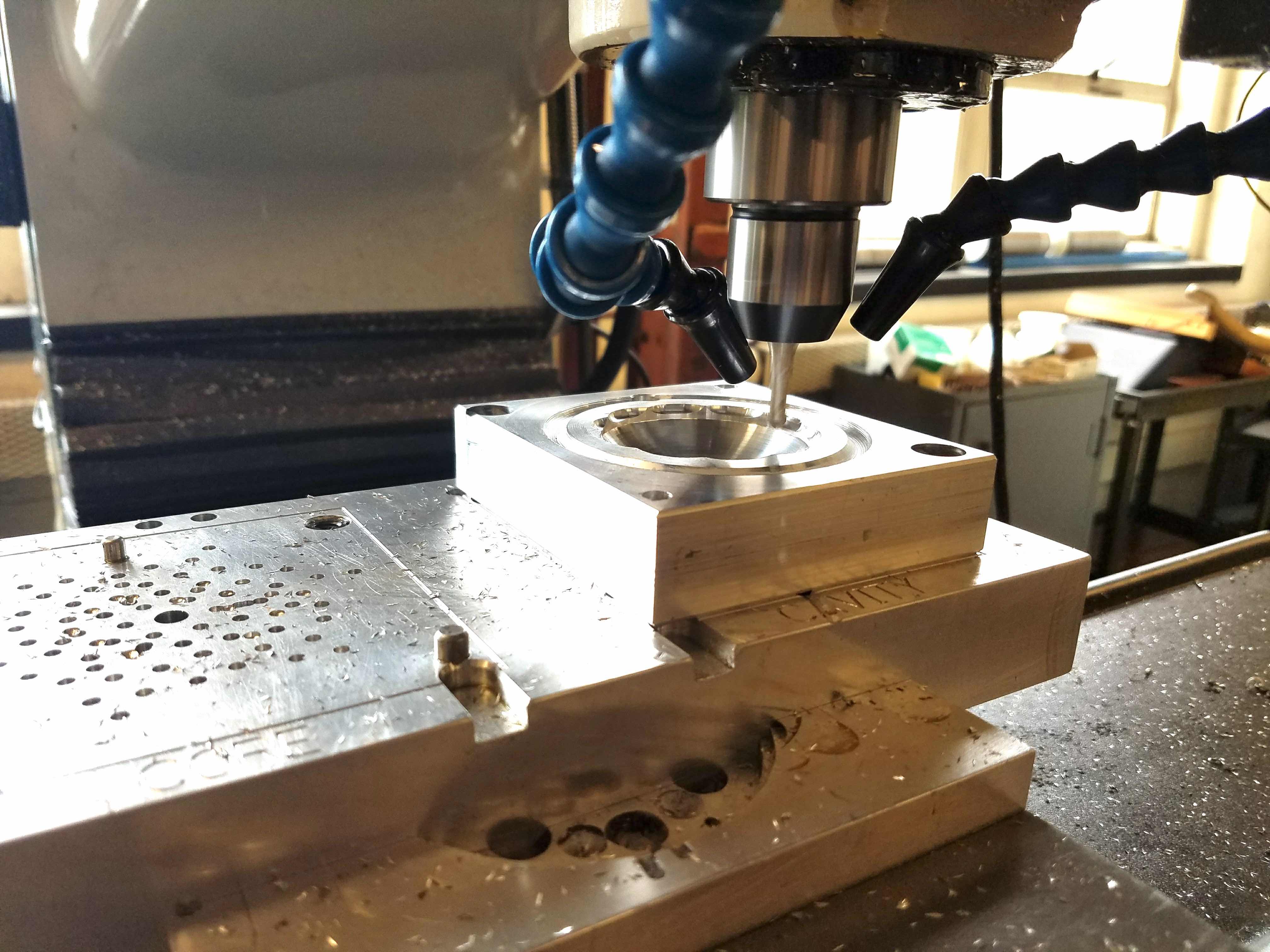 Machining Leaf Cavity